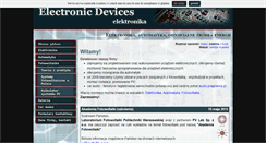 Desktop Screenshot of electronic-devices.pl